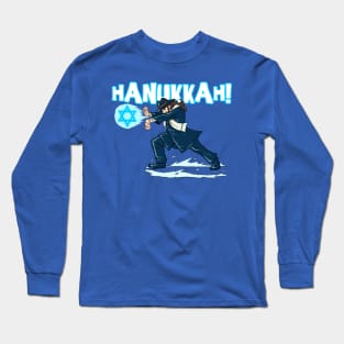 Hannukah Move | Religion, Stars & Video Games Long Sleeve T-Shirt